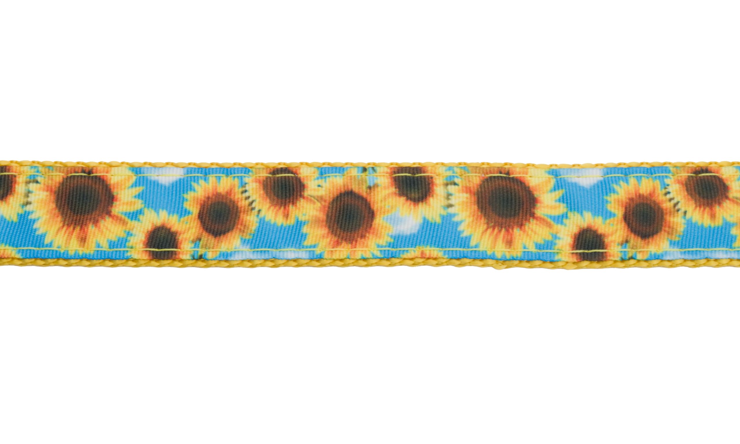 sunflower ribbon品 Amazon.com: Country Brook Design - Sunflowers Ribbon on Gold